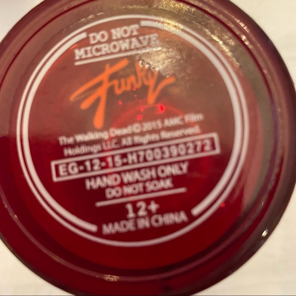 The walking dead glasses. AMC tumbler. 2015. - Picture 7 of 8